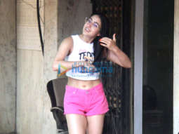 Photos: Sara Ali Khan spotted outside a pilates studio