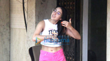 Photos: Sara Ali Khan spotted outside a pilates studio