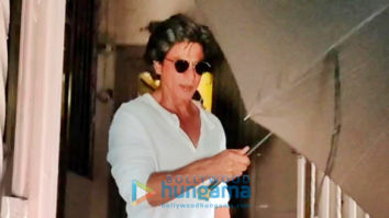 Photos: Shah Rukh Khan spotted at a dubbing studio in Bandra