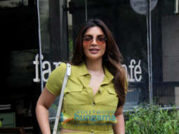 Photos: Shama Sikander spotted at Farmers’ Cafe