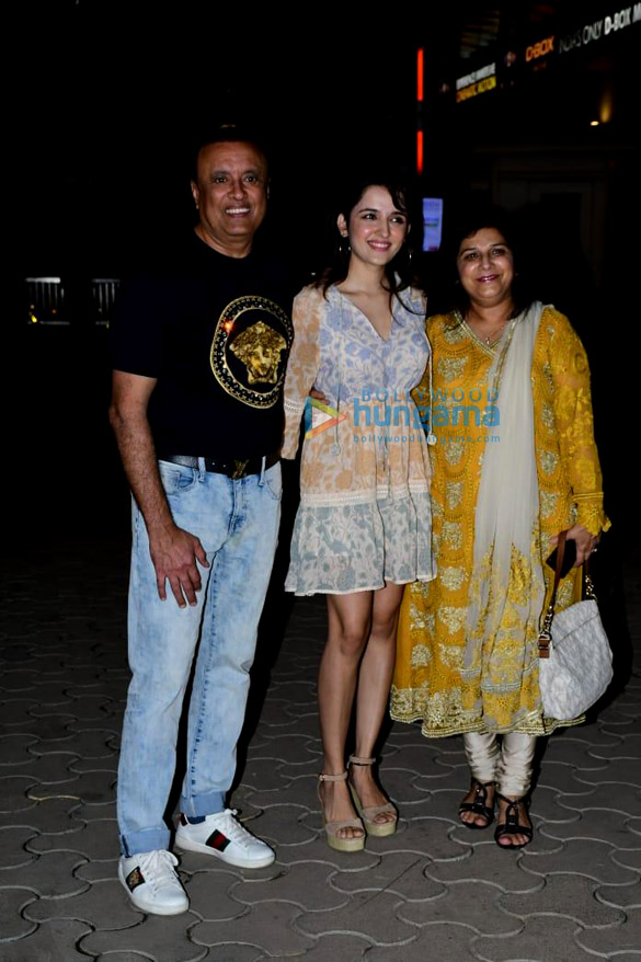 photos shirley setia snapped with her family at a screening of nikamma 1
