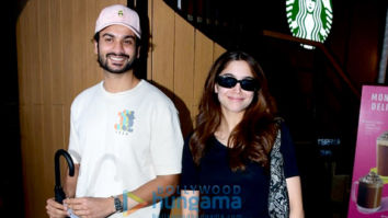 Photos: Sunny Kaushal and Sharvari Wagh snapped in Juhu