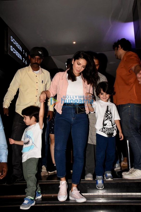 photos sunny leone spotted at the screening of lightyear 5