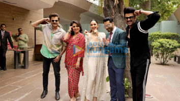 Photos: Varun Dhawan, Kiara Advani, Maniesh Paul, Anil Kapoor, and Neetu Singh snapped during the promotions of Jugjugg Jeeyo