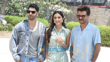 Photos: Varun Dhawan, Kiara Advani and Anil Kapoor snapped promoting JugJugg Jeeyo