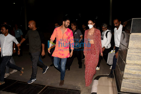 photos varun dhawan and kiara advani snapped promoting the film jugjugg jeeyo 4