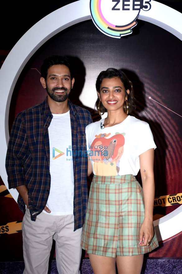 Photos: Vikrant Massey and Radhika Apte snapped during the promotions of their film Forensic Photos: Vikrant Massey and Radhika Apte snapped during the promotions of their film Forensic
