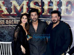 Photos: Ranbir Kapoor, Sanjay Dutt, Vaani Kapoor snapped at the trailer launch of Shamshera