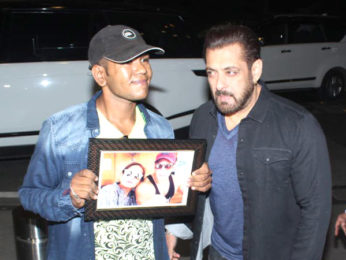 Salman Khan leaves for Abu Dhabi to host IIFA 2022