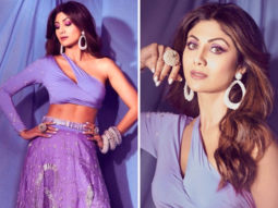 Shilpa Shetty Kundra is a vision to behold in Shivan & Narresh’s lavender lehenga worth ₹ 3.95 Lakhs