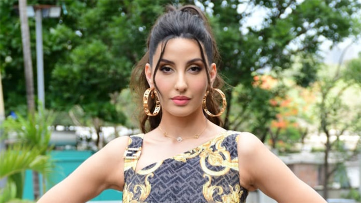 Spotted: Nora Fatehi shooting for Dance Deewane Juniors