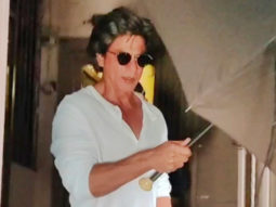 Spotted: Shah Rukh Khan at a dubbing studio in Bandra, Mumbai