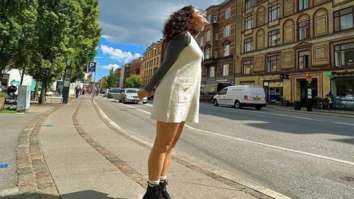 Taapsee Pannu takes over the streets of Denmark in white pinafore dress on vacation with sister Shagun Pannu
