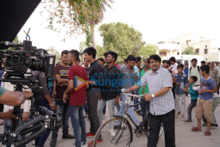 On The Sets Of The Movie Titu Ambani