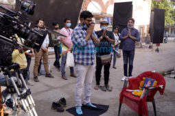 On The Sets Of The Movie Titu Ambani