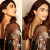 Vaani Kapoor styles sultry black outfit with Rs 6k earrings for photoshoot  with Ranbir Kapoor - India Today