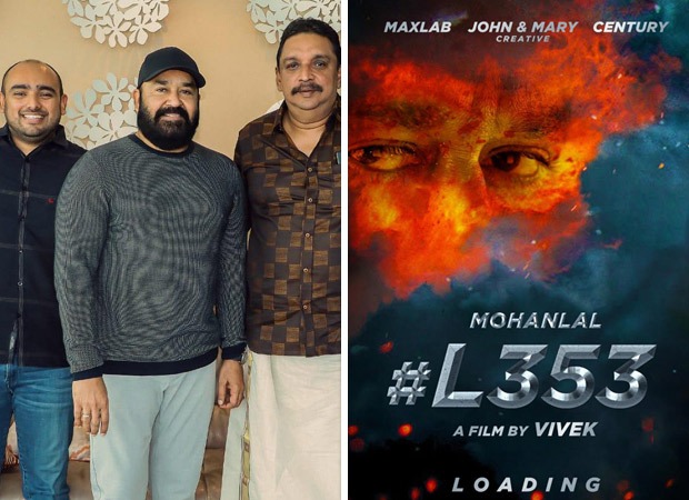 Mohanlal announces L353 with Athiran director Vivek; shares first look on Twitter