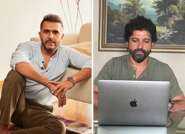 Ritesh Sidhwani shares a photo of Farhan Akhtar in writer mode and it has got us curious about his next!