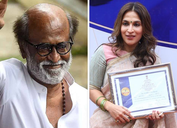 Rajinikanth gets honoured by the Income Tax Department; Aishwarya Rajinikanth accepts honour on father’s behalf