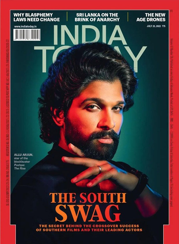 Allu Arjun graces the cover of India Today