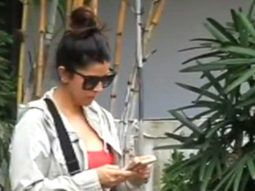 Nimrat Kaur spotted in a sporty outfit