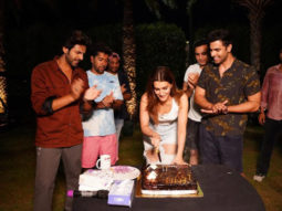 Kriti Sanon celebrates her birthday on the sets of Shehzada in Haryana, See pic!