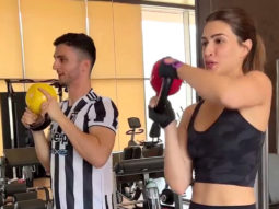 A glimpse from Kriti Sanon’s workout