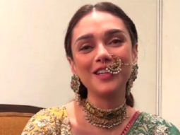 Aditi Rao Hydari looks absolutely stunning in yellow and green lehenga