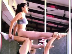 Alaya F’s epic yoga pose
