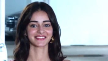 Ananya Panday looks elegant in her pink outfit