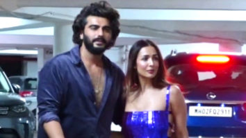 Arjun Kapoor and Malaika Arora spotted together in twinning outfits