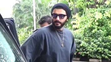 Arjun Kapoor spotted at airport in a black beanie