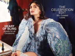 Athiya Shetty dazzles in Rahul Mishra’s sequinned frill dress with 3D embroidered sleeves for Bridal Asia