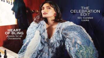 Athiya Shetty dazzles in Rahul Mishra’s sequinned frill dress with 3D embroidered sleeves for Bridal Asia