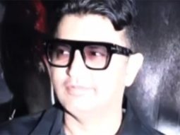 Bhushan Kumar poses for paps at Ek Villian Returns screening