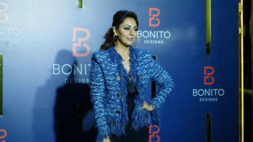 Gauri Khan rocks the trendy blue jacket perfectly