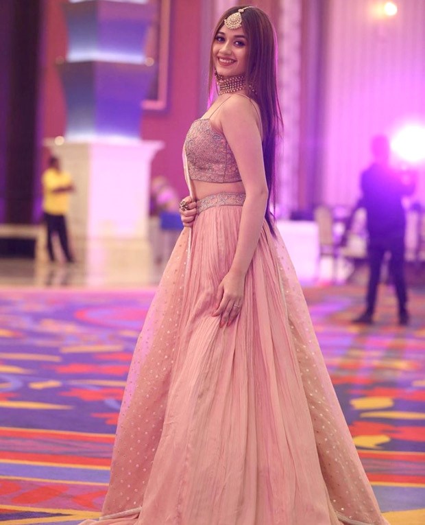 Jannat Zubair looks stunning in peach lehenga choli, wishes fans Eid Mubarak with throwback photos