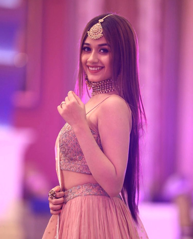 Jannat Zubair looks stunning in peach lehenga choli, wishes fans Eid Mubarak with throwback photos