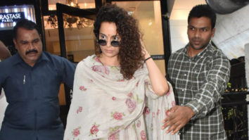 Kangana Ranaut spotted outside a salon