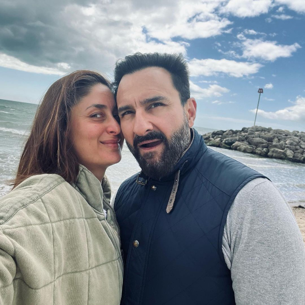 Kareena Kapoor Khan Shares Photos From The Beach As She Gets Kiss From ...