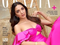 Kiara Advani is a sight to behold in a pink one-shoulder ruffle dress worth Rs. 35,000 on Grazia India cover