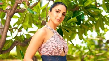 Kiara Advani smlies at paps