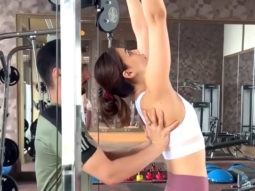 Kriti Sanon shedding her calories in gym