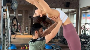 Kriti Sanon shedding her calories in gym