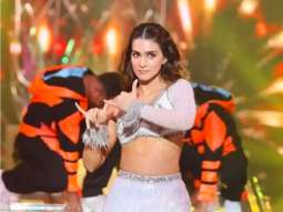 Kriti Sanon shows sensuous moves on ‘Nadiyon Paar’ in white shimmery outfit, watch video