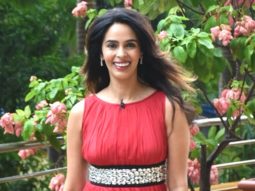 Mallika Sherawat looks stunning in red flowy dress