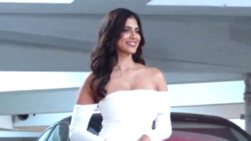 Malvika Mohanan flashes her adorable smile at paps