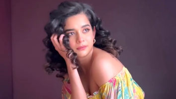 Mithila Palkar in a floral print dress and gorgeous curls
