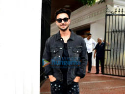 Photos: Aayush Sharma snapped at Anand Pandit’s office in Juhu