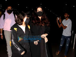 Photos: Abhishek Bachchan, Aishwarya Rai Bachchan, Aaradhya Bachchan and others snapped at the airport